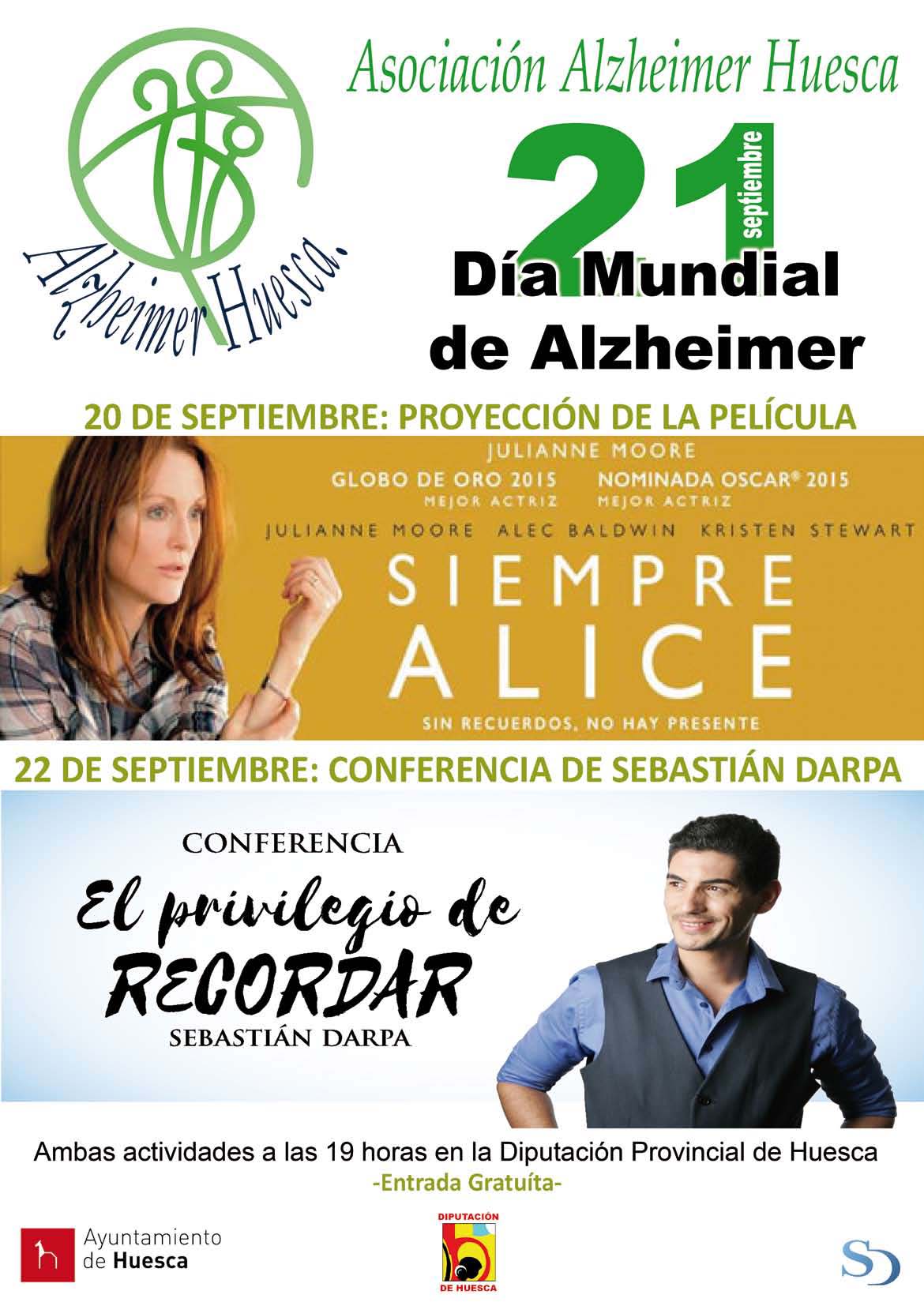 Actos del día del Alzheimer en la provincia de Huesca